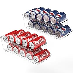 Simple Houseware 2-Pack Front-Loading Beverage Soda