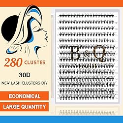 280 Lash Clusters Manga Individual B&Q DIY False