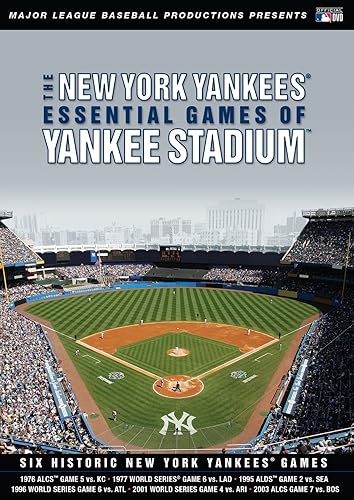 Amazon Com New York Yankees The Essential Games Of Yankee Stadium The New York Yankees Major League Baseball Movies Tv