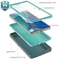 for Galaxy Note 20 Case with Built in Screen