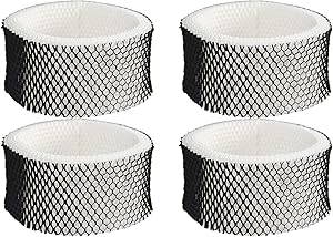 SKROS 4 Pack Replacement Filters Compatible with Holmes & Sunbeam Humidifier Filter A,HWF62 HWF62CS HWF62D