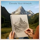String & Space A3 Sketch Book Hardcover 200gsm 40 Sheets 29x42cm view 7
