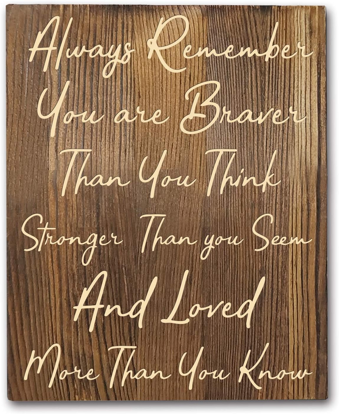Winnie The Pooh Quotes Rustic Wood Wall Art Decor- 8"x10" Wooden Hanging Art - Motivational Inspirational Classroom Office Child/Boy/Girl/Nursery Room Decor