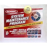 Roebic SMP-1000-PAK-1 Complete Septic System Maintenance Kit: 4 Quarts, Pack of 1, All-in-One Solution for Septic System Care