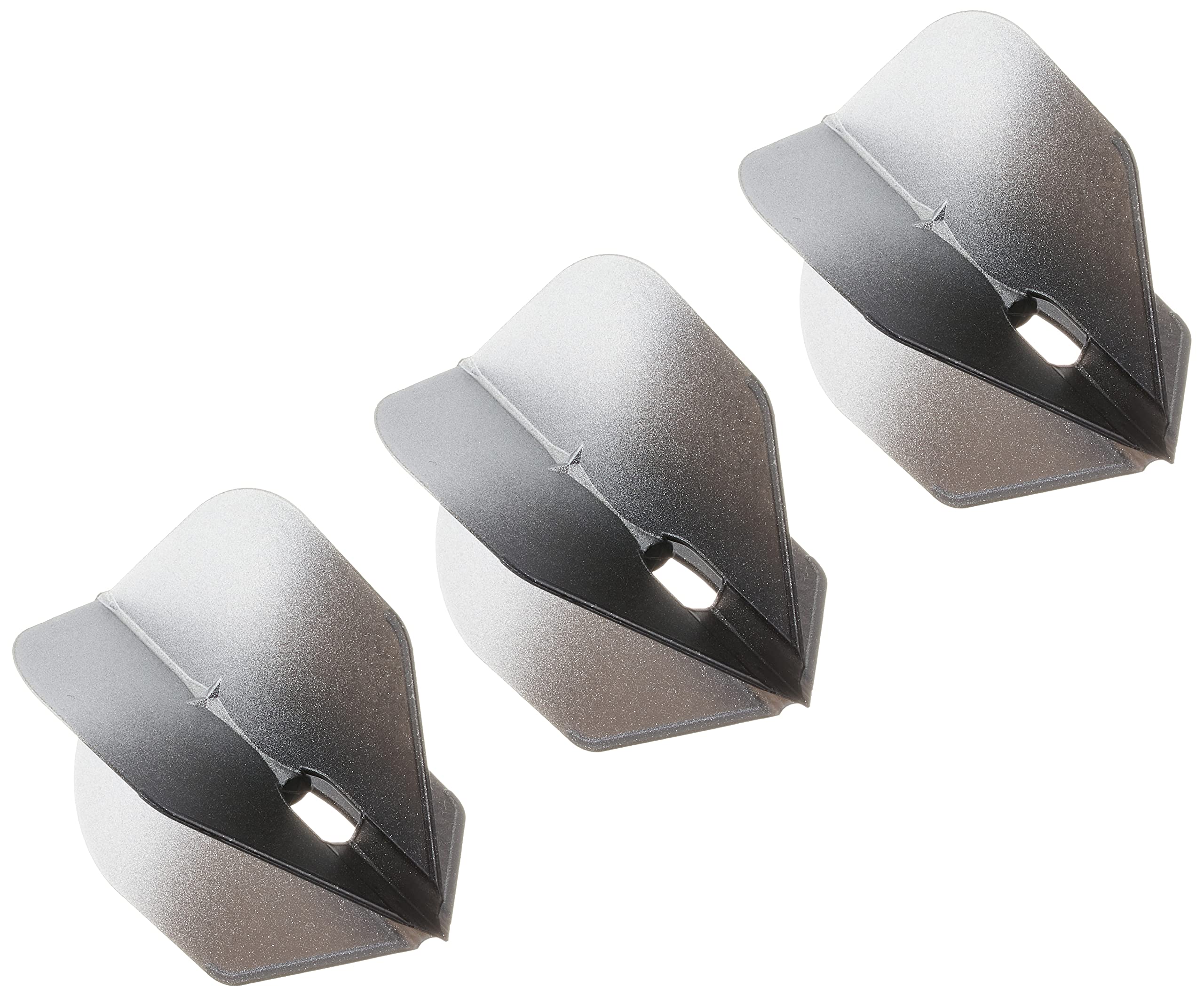 L-Style LS503 L-Flight Pro | Champagne Dart Flight Pro in Standard Shape with Two Tone Gradient, L3, Silver/Black