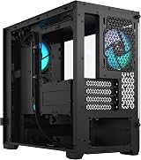 Fractal Design Pop Mini Air RGB Black Tempered Glass Front mATX Case 120mm RGB view 8