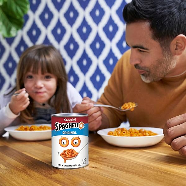 SPAGHETTIOS ORIGINAL CANNED PASTA, 15.8 OZ CAN