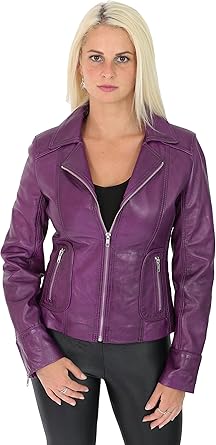 veste violette femme