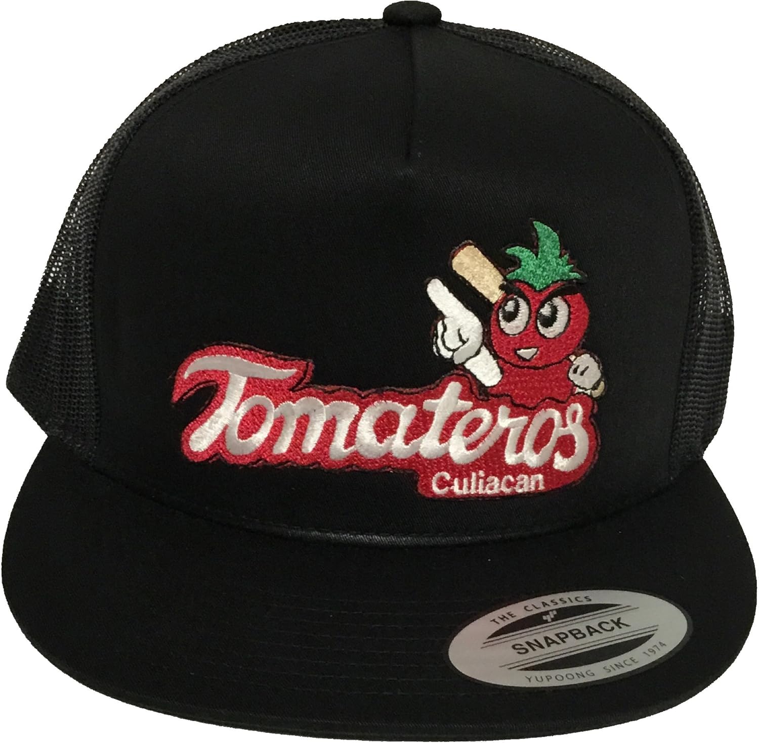Tomateros De Culiacan Hat Black Mesh Snapback at Amazon Men’s Clothing
