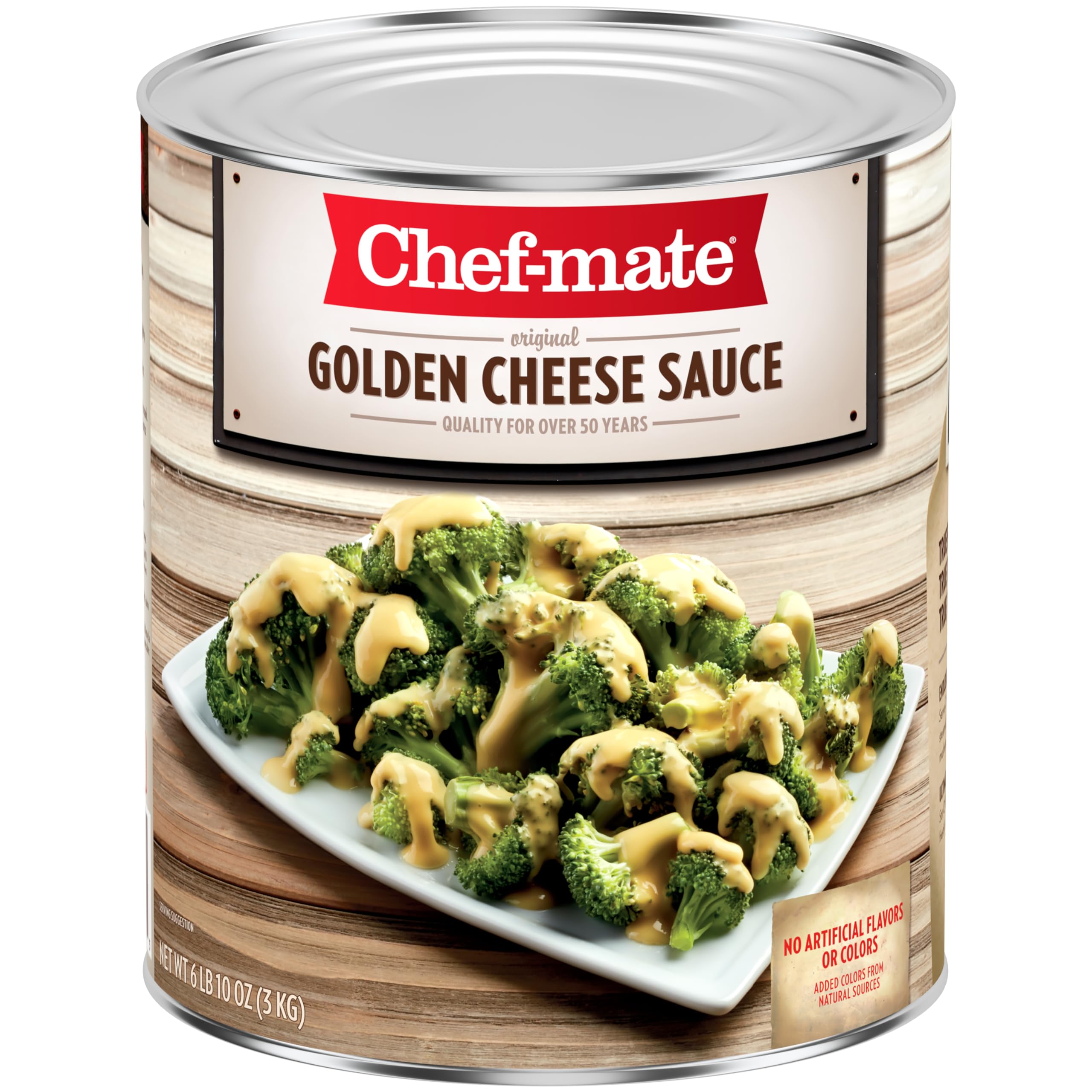 Chef-mate Golden Cheddar Cheese Sauce, Canned Food