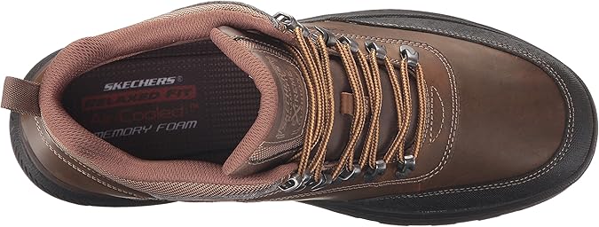 skechers men's holdren brenton casual boots