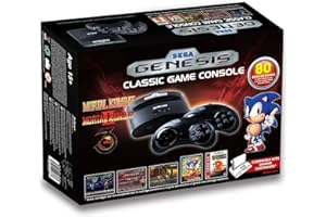 AtGames Sega Genesis Classic Game Console w/ 80 Built-In Games - NEW 2015 MODEL!