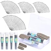 Yizzvb 120 Pcs Needle Felting Needles, 4 Sizes Wool Felting Needles | Needle Felting Tools Supplies Kit with Felting Needles Fingercots Storage Box for DIY Wool Needles Felting Crafts
