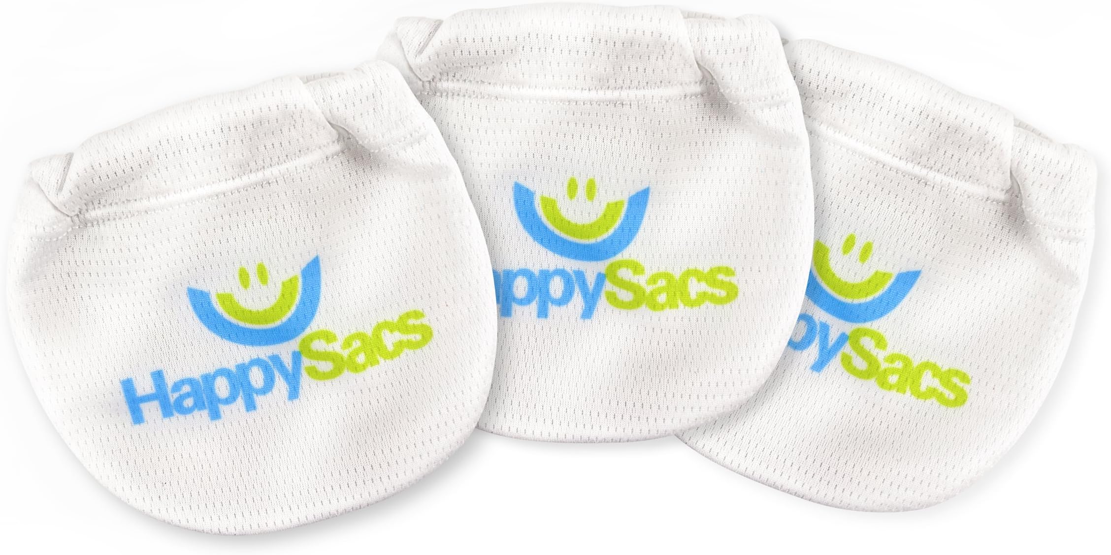 HappySacs - 3 Pack - Men's Underwear - Prevents Sticking and Chafing, Jock Strap, Perfect Gag Gift or White Elephant