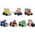 Paw Patrol - Super Patrol The Movie - Set of 7 Racers PUP Squad Toy - Car Figure to Collect Toy for Children 3 Years and Above