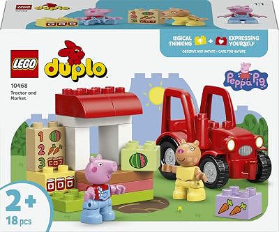 Duplo Peppa Pig Tractor y Mercado 10468