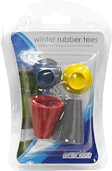 Longridge Jumbo Rubber Winter Golf Tees 4 Pack Multi-Color view 4