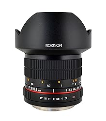 Rokinon 14mm F2.8 IF ED Super Wide Angle Lens for