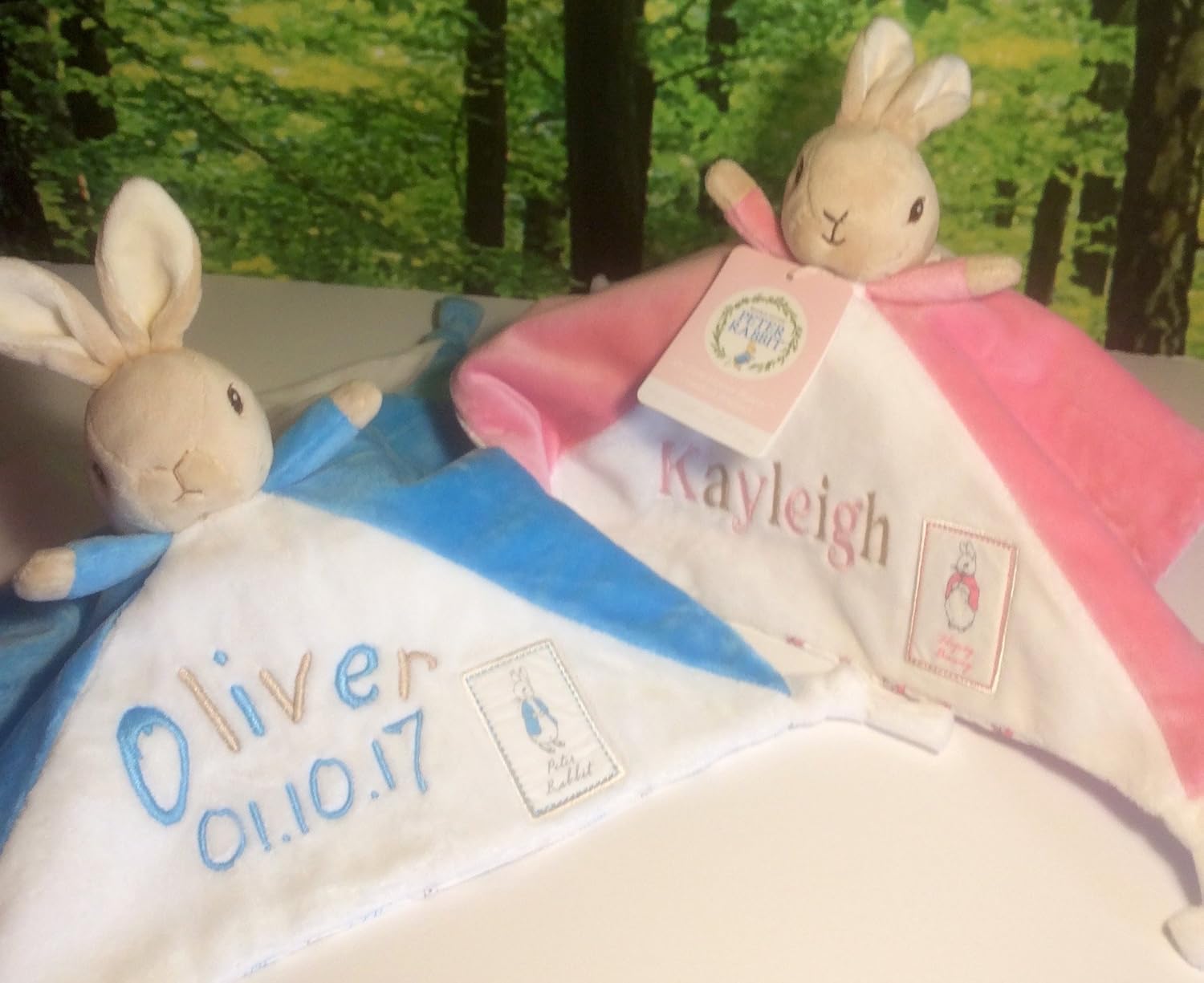 peter rabbit comforter personalised