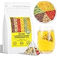 BEI CAI Chrysanthemum Cassia Seed Tea - 5g x 50 Count - Burdock Root, Goji Berry, Honeysuckle, Osmanthus-100% Natural Combination Herbal Tea Bags (Chrysanthemum Cassia Seed Tea)
