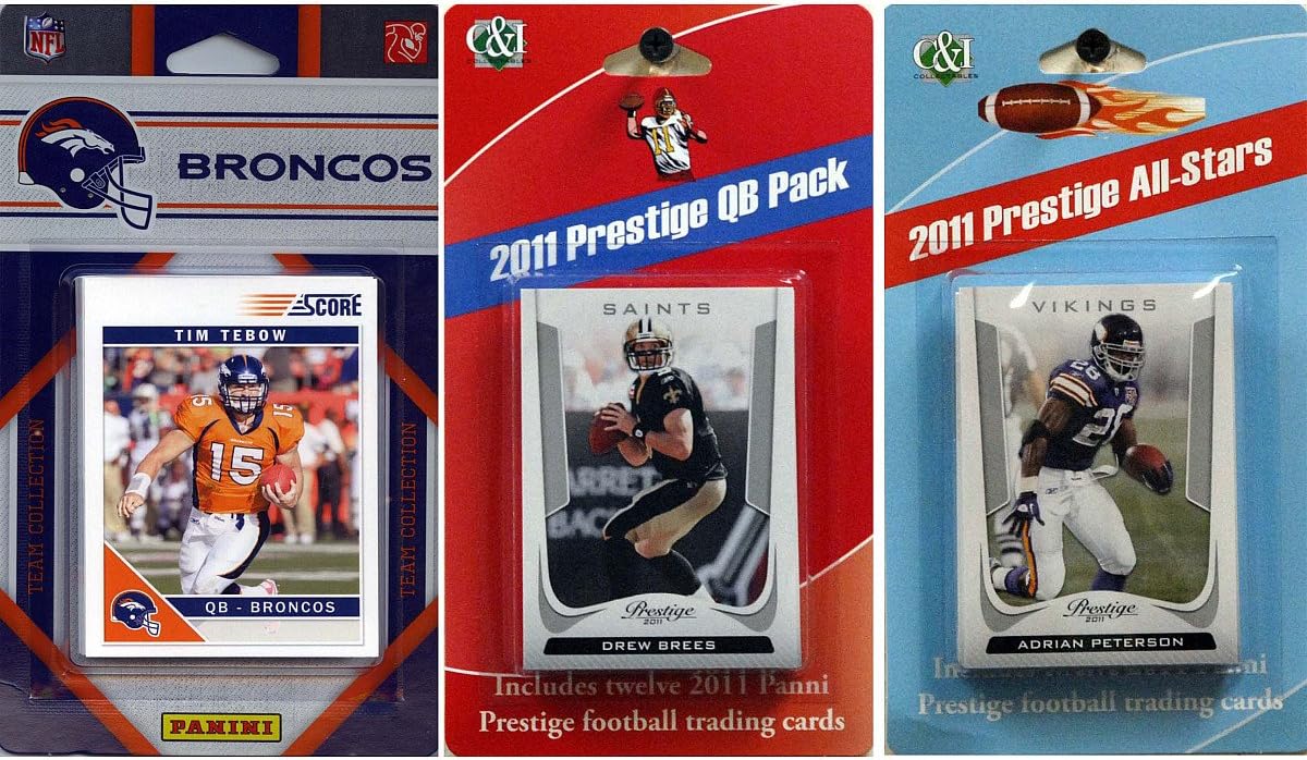 Panini Denver Broncos 2011 Team Trading Cards Everything Else