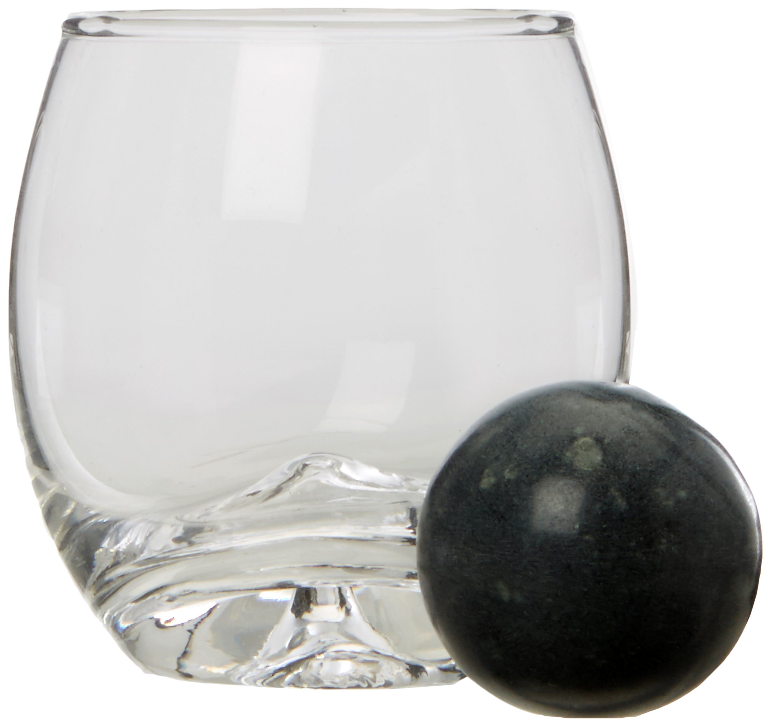 SPARQ Whiskey Lovers Glass Set (W/Sphere), 15 x 15 x 9.5 cm