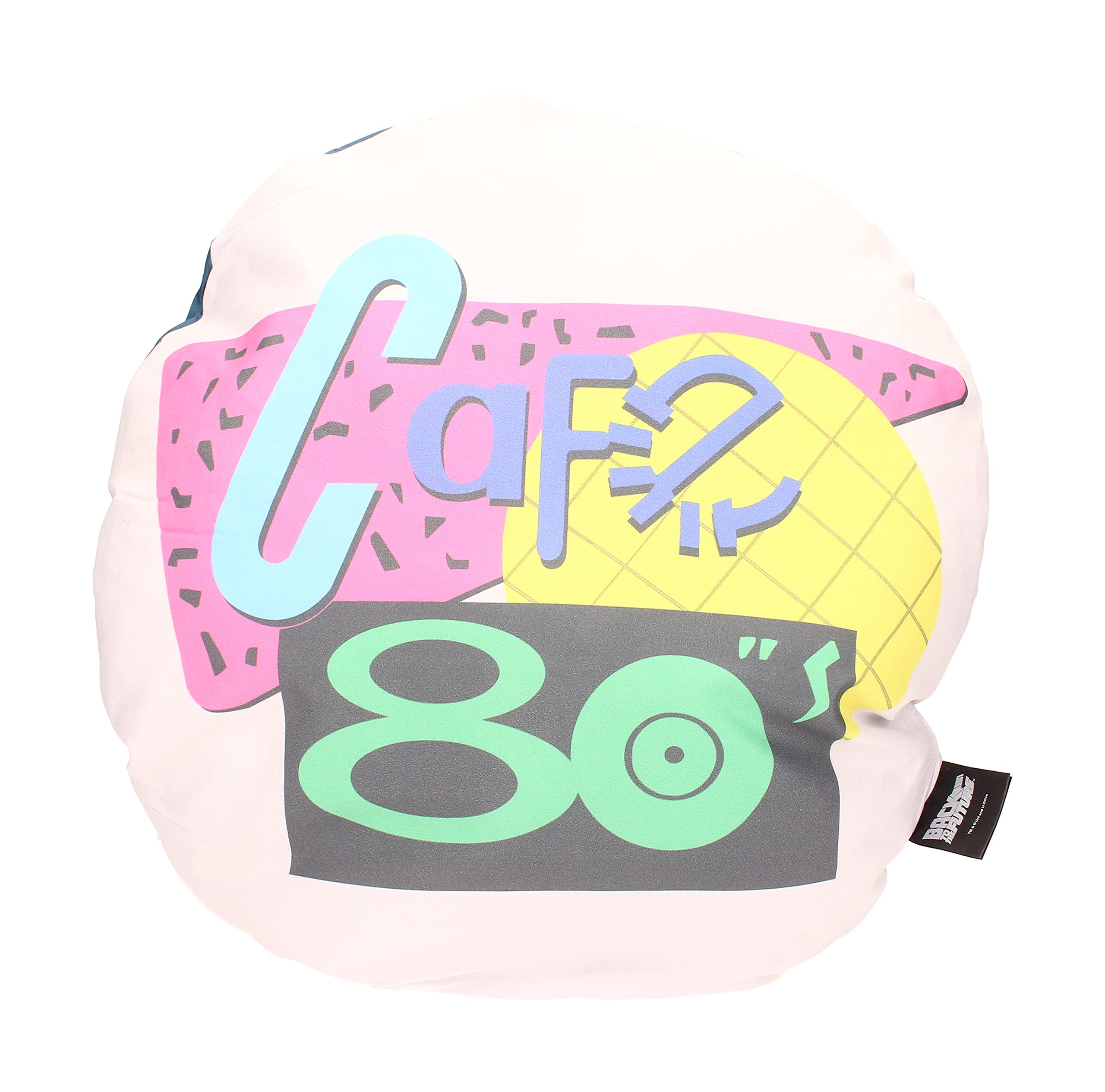 SD Toys SDTUNI22207 SD-SDTUNI22208 Cafe 80 Round Back to The Future Cushion, Colour, único
