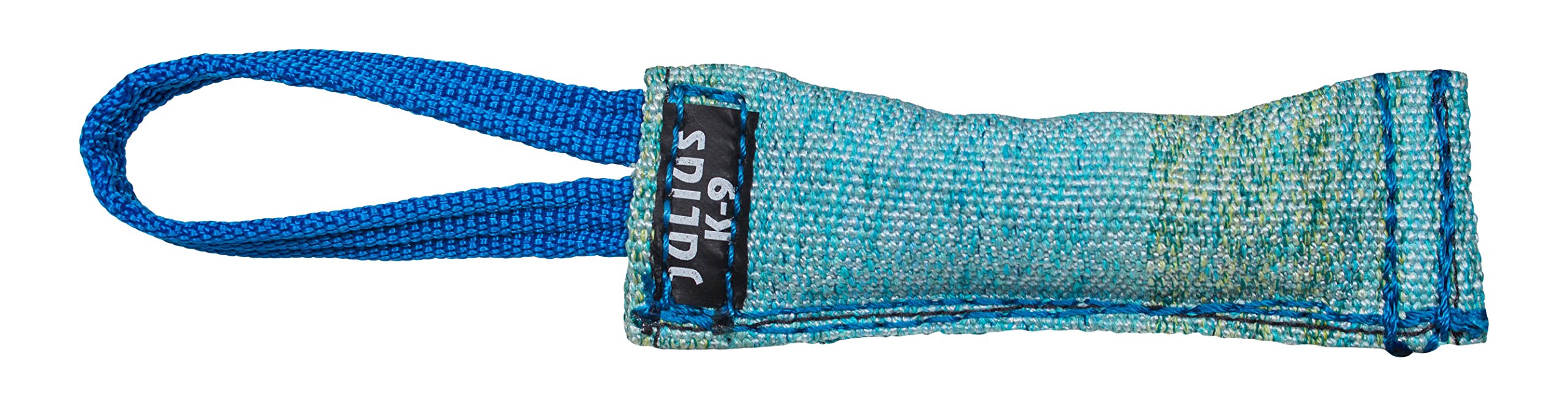 Julius-K9 18415 Cotton/Nylon Outside Sewn Tug with Handle, 15 mm x 2-3 cm