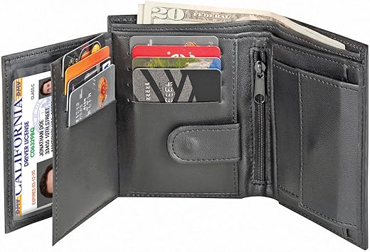 20 Pocket RFID Security Wallet 