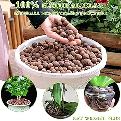 Halatool 6LB Natural Expanded Clay Pebbles for