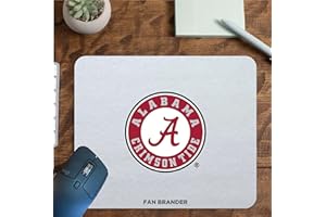 FAN BRANDER NCAA Mousepad for Home, Office, and Gaming