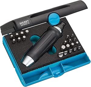 Hazet 2272/23N - Juego de destornillador de impacto con puntas
