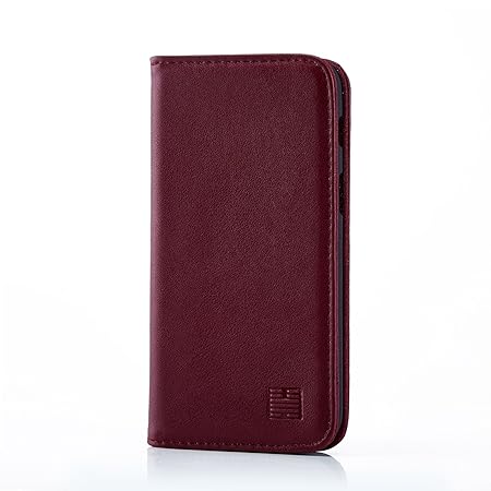 32nd Klassische Series - Lederhülle Case Cover für Samsung Galaxy A3 (2017), Echtleder Hülle Entwurf gemacht Mit Kartensteckp