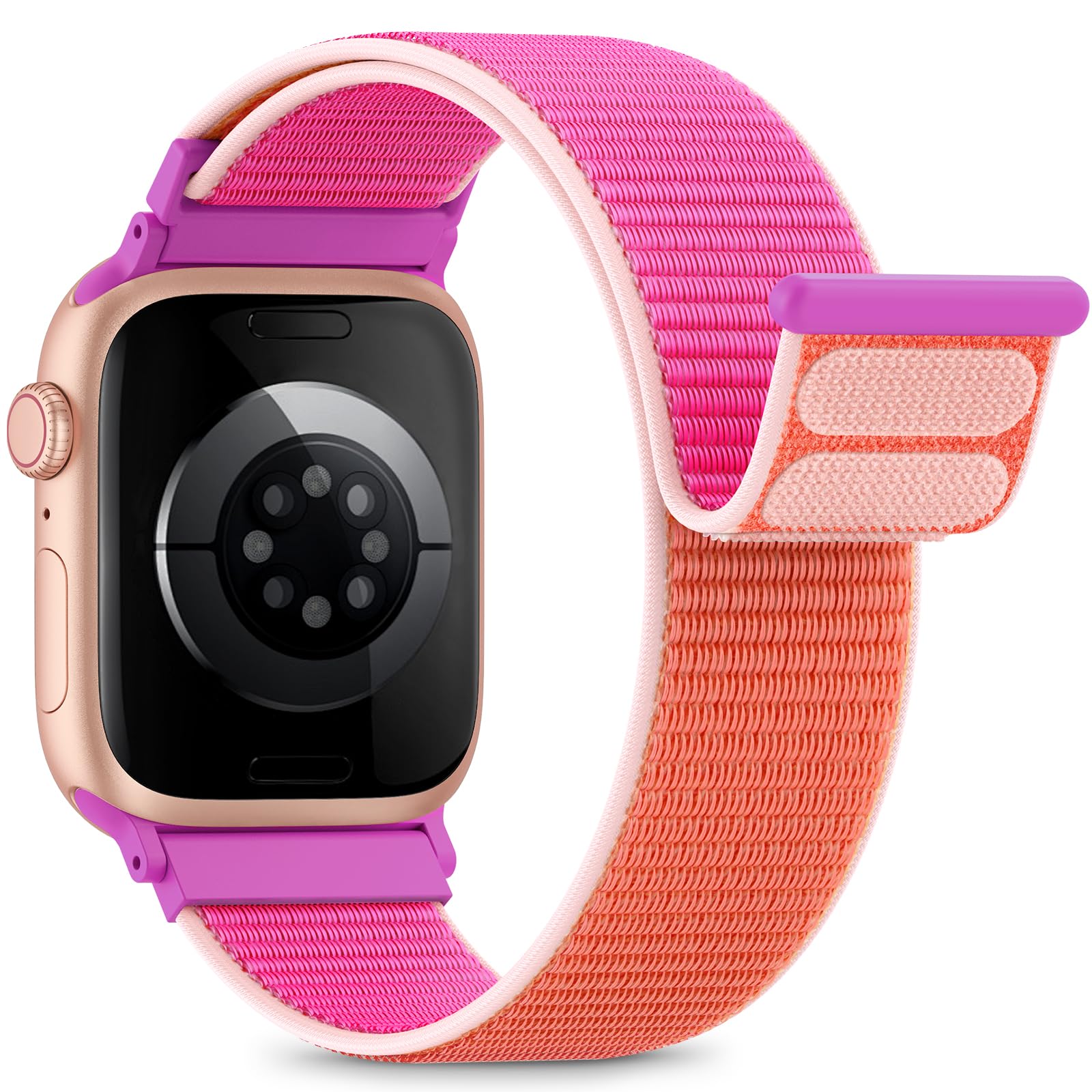 Nylon Loop Sport Band Compatible with Apple Watch