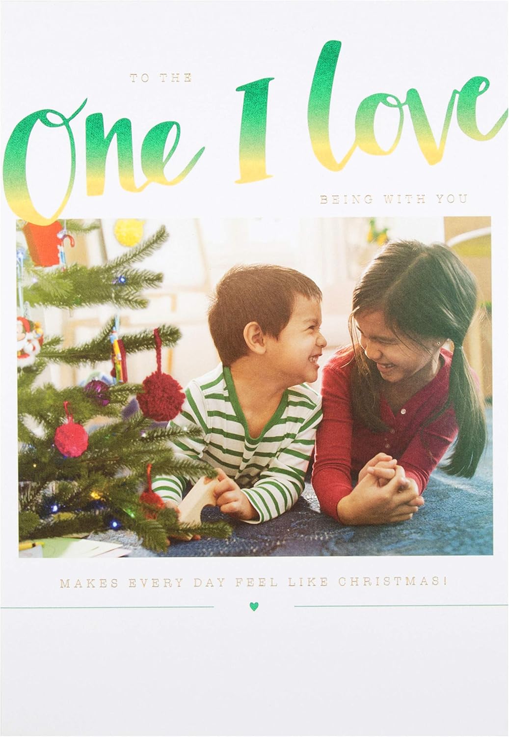 Hallmark 25493705 One I Love Medium Christmas Card "All My Love" - Image 3