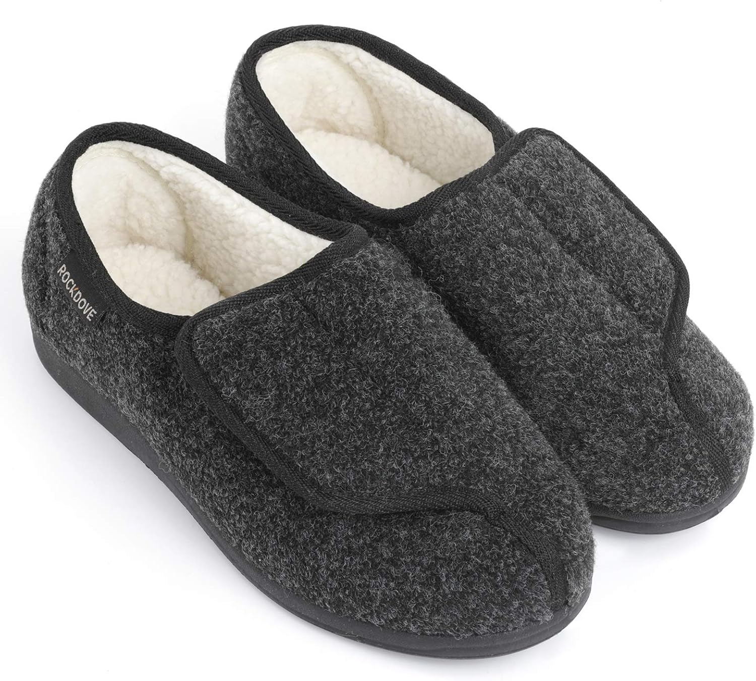 RockDove Men's Geri-Active Indoor Outdoor Adjustable Slipper