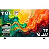 TCL 75" T7 4K QLED Google TV with 144Hz Gaming (75T7) | Smooth Motion for Sports &amp; Gaming