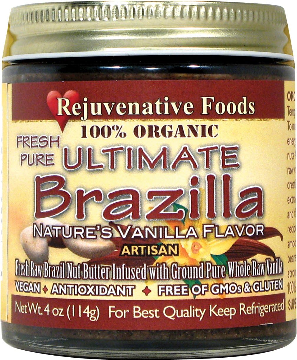 Brazilla - Raw Organic Vanilla & Brazil Nut Butter - 64 oz.