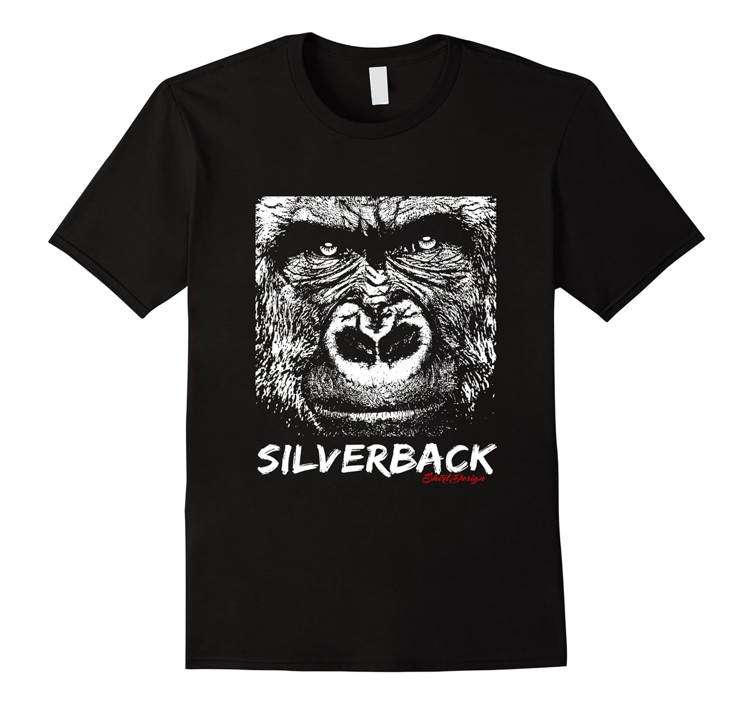 Silverback Gorilla T-Shirt Design-ANZ