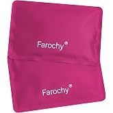 Reusable Ice Packs for Lunch Boxes, 2Pcs Soft Ice Packs for Cooler Gel Pack | 2Pcs Reusable Ice Packs for Cooler, Gel Ice Packs for Lunch Boxes, Slim Freezer Pack, Keep Food Cold or Hot, Rosy
