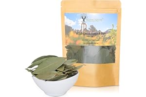 HELLENIC NATURE PREMIUM HERBS AND SPICES WILD GREEK BAY LEAF - LAUREL DRIED PREMIUM QUALITY- from Mount Olympus Handpicked and Air-Dried in DoyPack with ZipLock for Awesome Freshness and Aroma - Mediterranean Seasoning (1.41 Ounce (Pack of 1), Laurel / Bay)