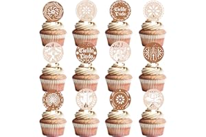 Deorfuy Cielito Lindo Party Decoration - 24PCS Cielito Lindo Baby Shower Cupcake Toppers Decoration Mexican Themed Cupcake Picks Party Decor