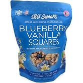 180 Snacks, Blueberry Vanilla Squares, with Almonds, Cashews, Pumpkin Seeds, 15 oz.
