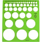 Westcott LetterCraft Large and Small Circles Template (T-831)