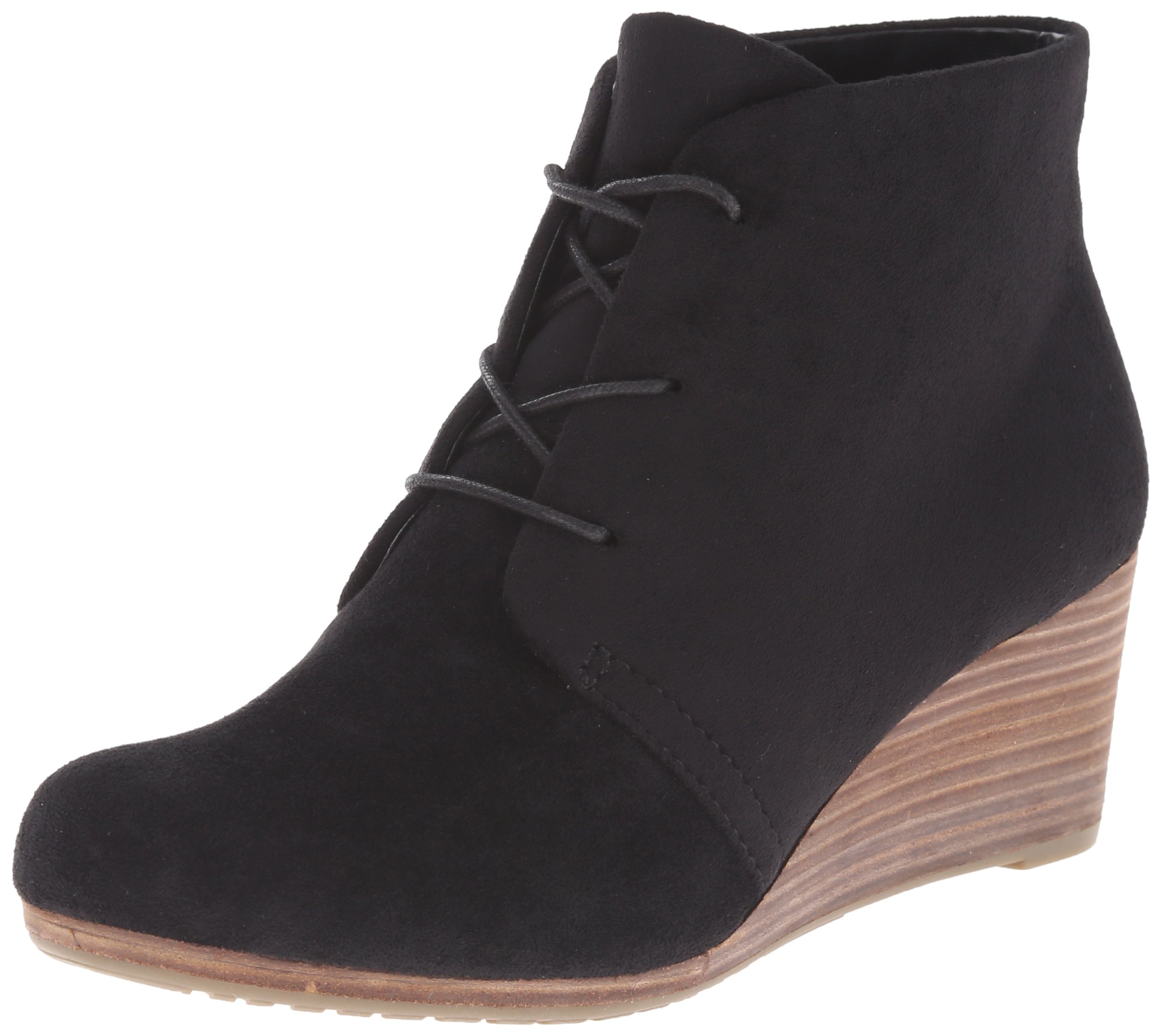 Dr. Scholl's Shoes Women's Dakota Boot, Black Microfiber Suede, 9.5 M