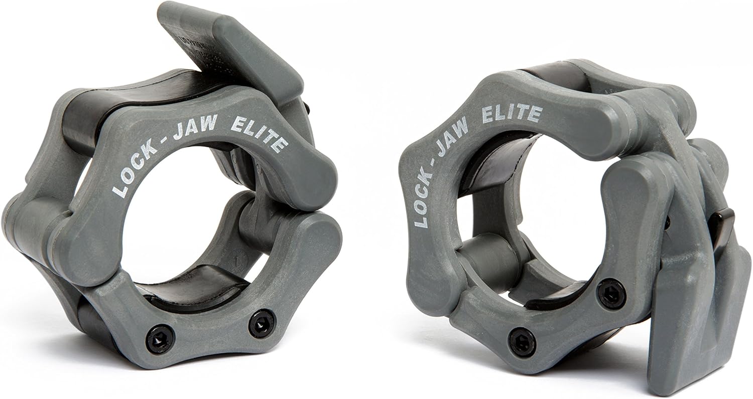 LockJaw Elite Barbell Collar (Pair2Inch/50mm) with Locking Latch
