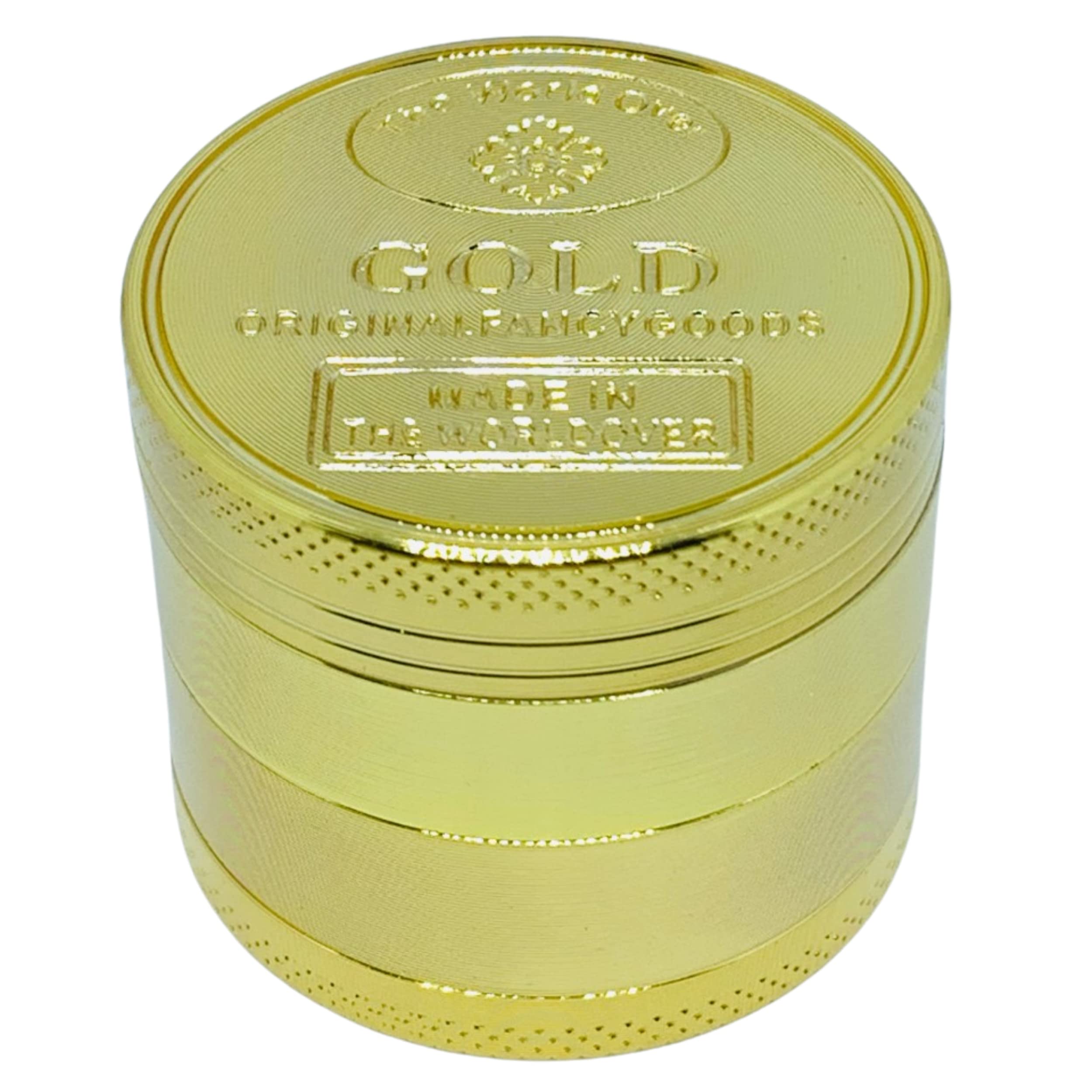 Grinder Skull 63 mm 4 Parts Black and White