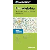Rand McNally Folded Map: Philadelphia & Southeast Pennsylvania Regional Map