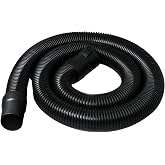 Vacmaster V2H7 7 ft Hose w/ Adapters for Use With 2.5" Wet/Dry Vacuum Hose Systems