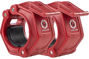 LOCK-JAW BARBELL COLLARS Lock-Jaw OLY 2 Olympic Barbell Collar - Quick Release Barbell Clamp